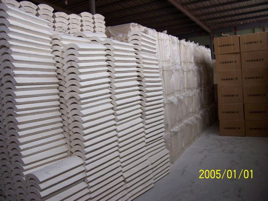 Thermal Insulation Calcium Silicate Pipe Cover For Petrochemical Plant
