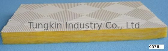 शोर कटौती ग्लास ऊन छत टाइल्स आवासीय अग्नि प्रतिरोध